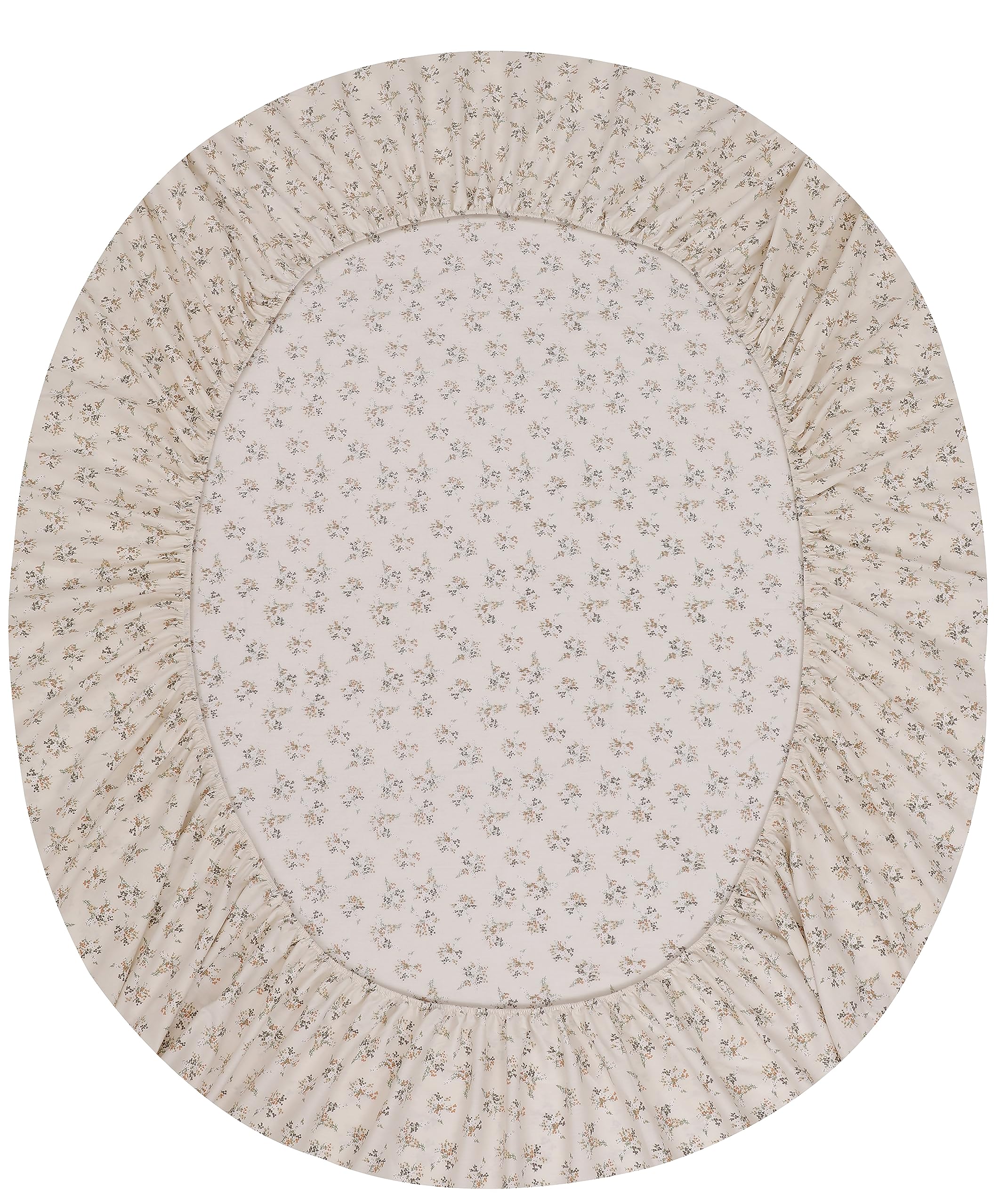 RUVANTI label and care tag closeup showing natural cotton care benefit