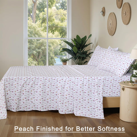 RUVANTI styled bedroom with sheets, demonstrating calming aesthetic and modern decor