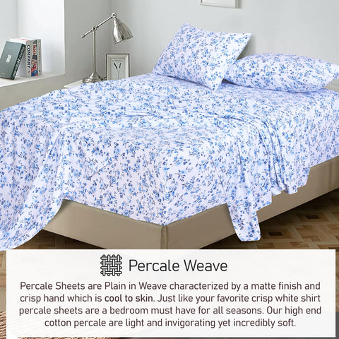 RUVANTI macro of percale weave texture demonstrating breathable, airy fabric construction