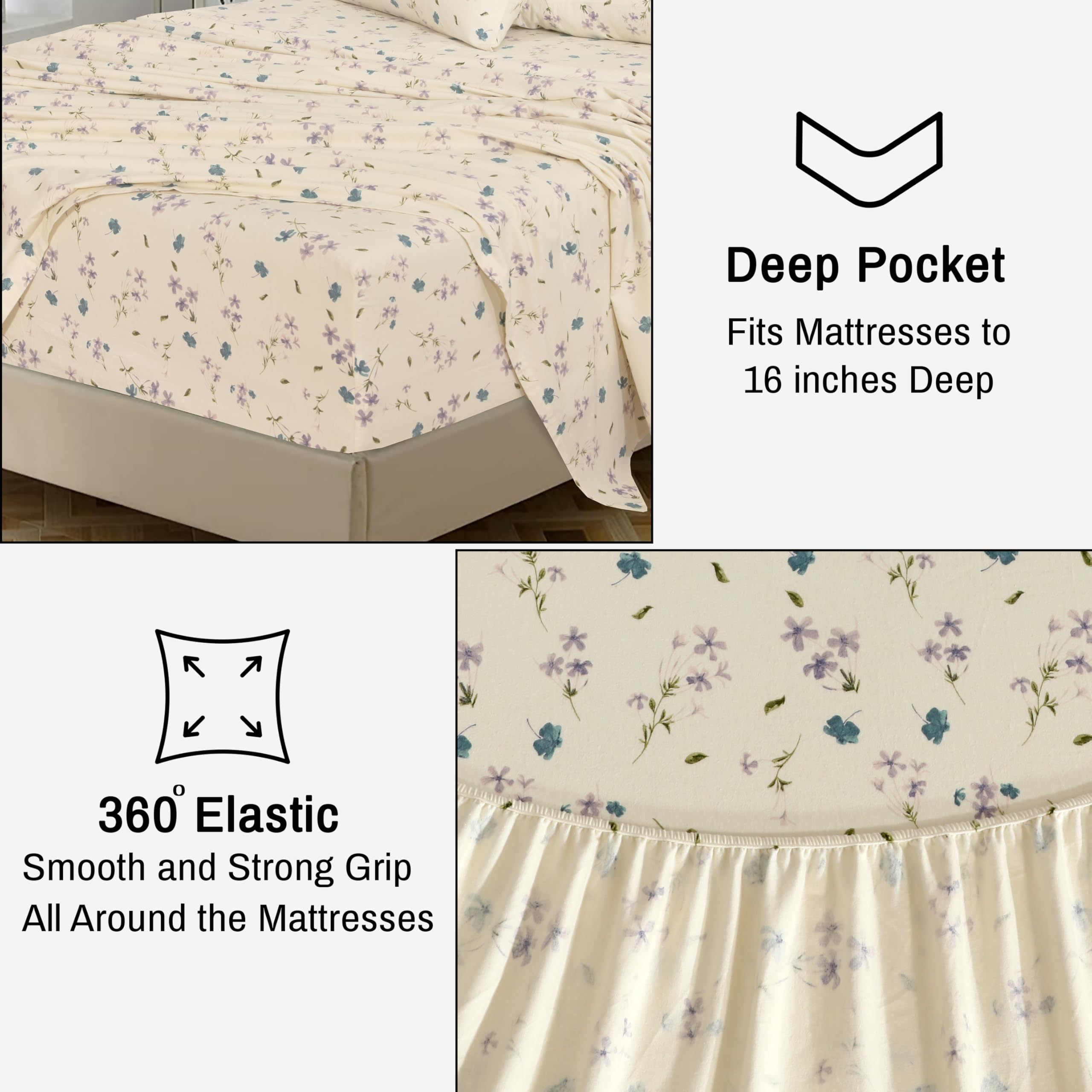 RUVANTI two pillowcases stacked showing smooth finish and matching design
