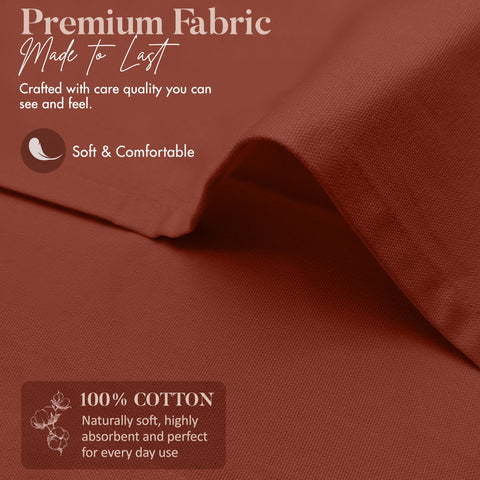 RUVANTI hem stitching detail showing reinforced edge and long-lasting durability benefit