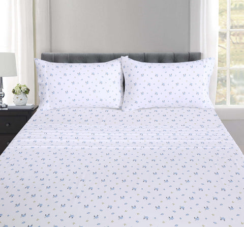 RUVANTI sheet on mattress showing depth fit up to 16 inches