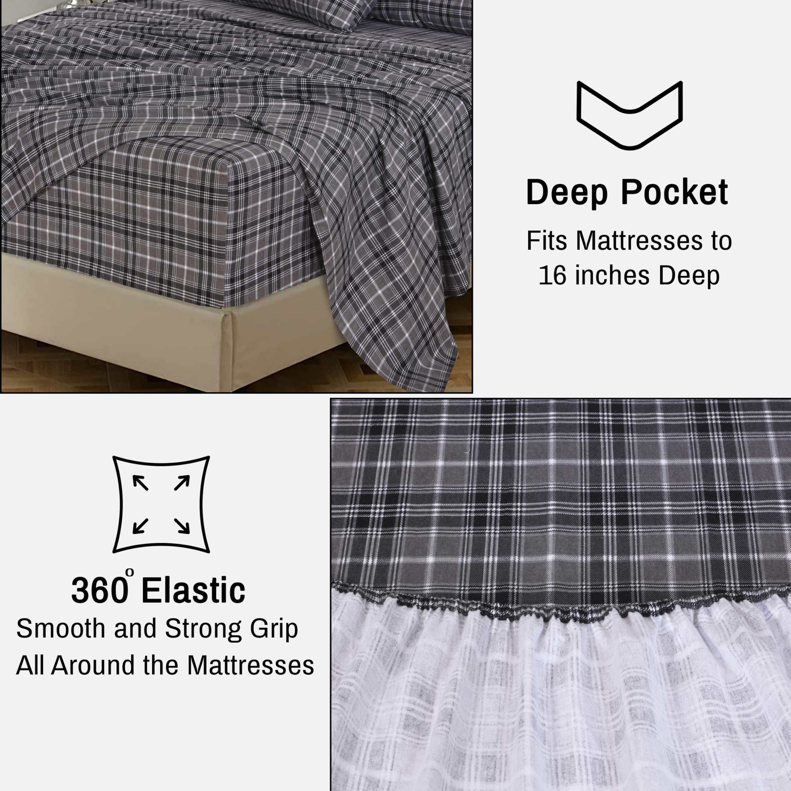 RUVANTI sheet in use bedroom styling showing inviting warmth benefit