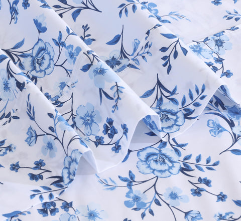 RUVANTI sheets in use on a made bed depicting cooling comfort for warm sleepers