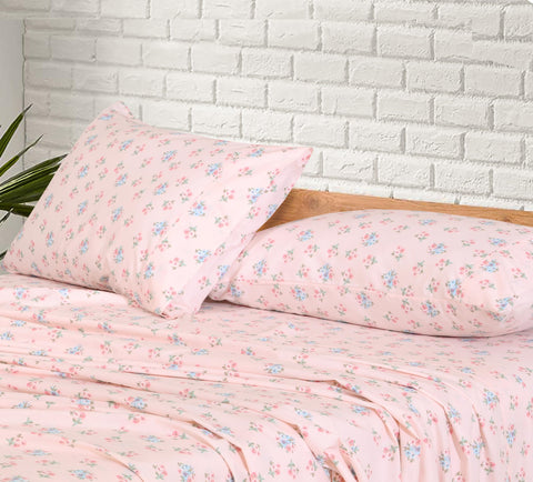 RUVANTI fitted sheet on mattress showing scale and compatibility with thicker mattresses