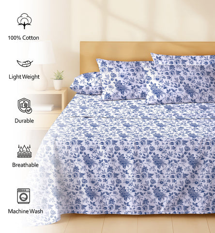 RUVANTI fitted sheet deep pocket detail showing 16-inch fit for secure mattress hold
