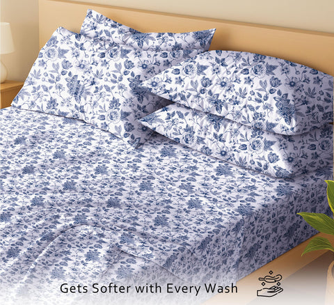 RUVANTI flat sheet hem and stitching detail showing neat finish and long-lasting seams