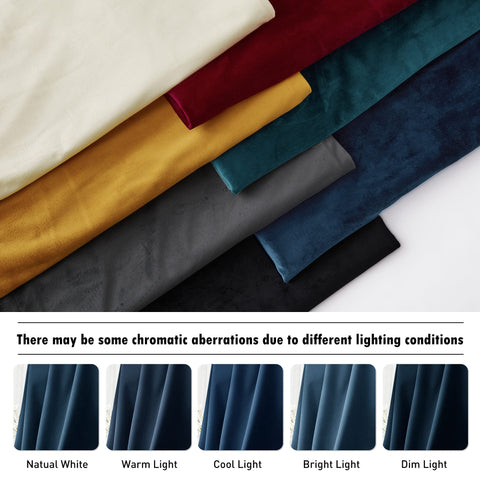 RYB HOME curtains in living room lowering light and improving comfort