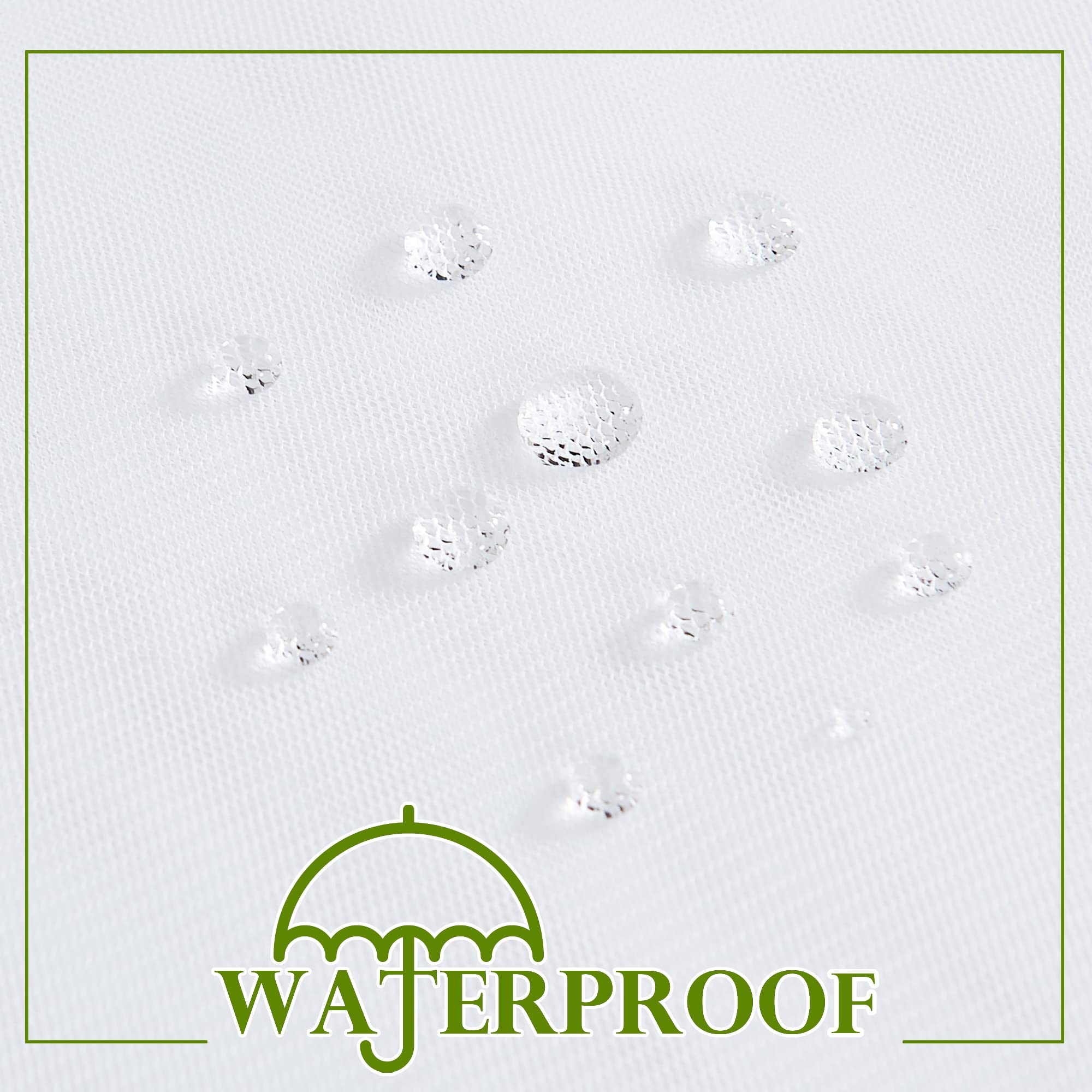 RYB HOME water beading on fabric demonstrating quick-dry waterproof benefit
