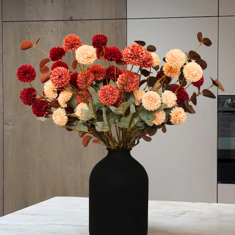 RyddeligHome burnt orange stems front view showing warm seasonal tones and instant decor appeal