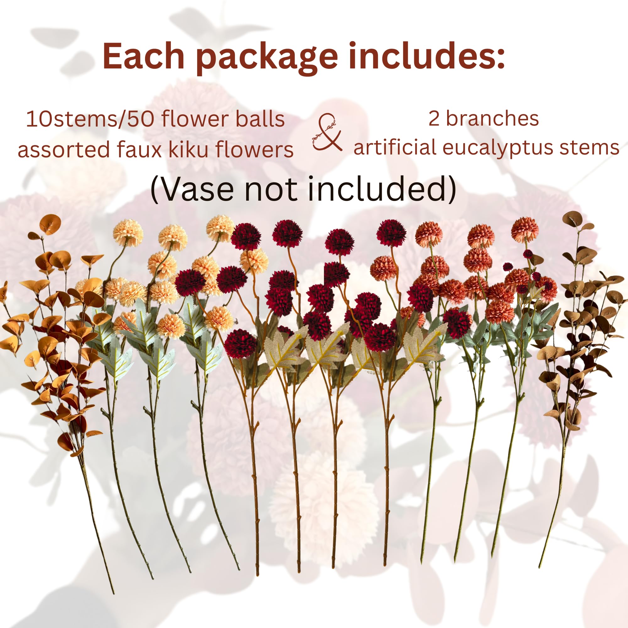 RyddeligHome wedding aisle arrangement displaying coordinated fall florals for events
