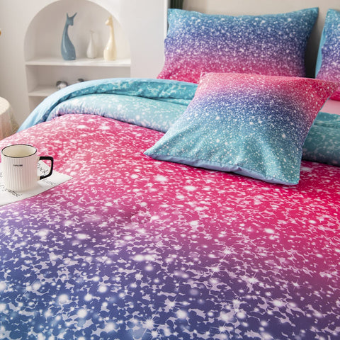 RYNGHIPY glitter-print close-up showing vivid 3D digital print and color clarity