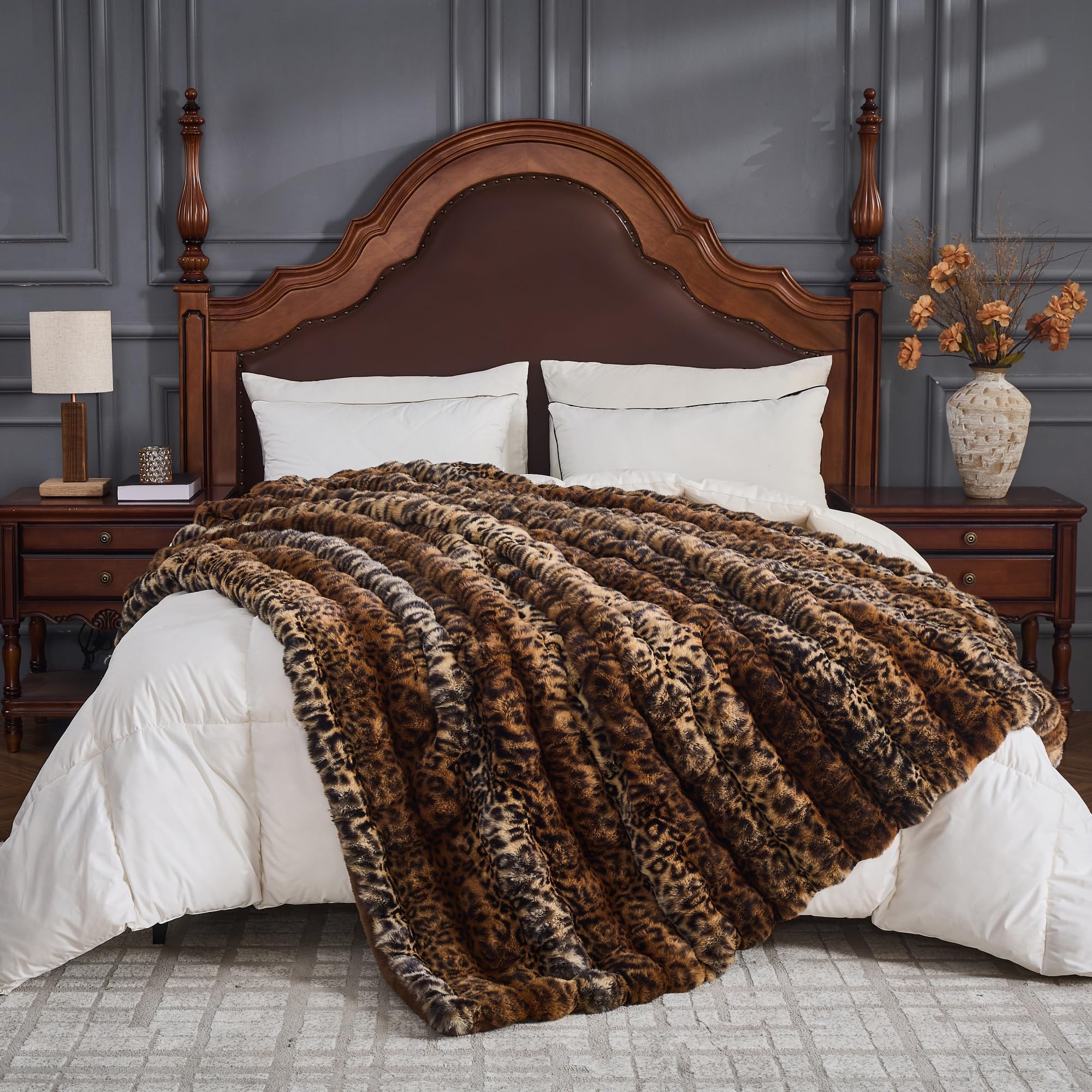 RYNGHIPY blanket draped on sofa adding warmth and stylish accent