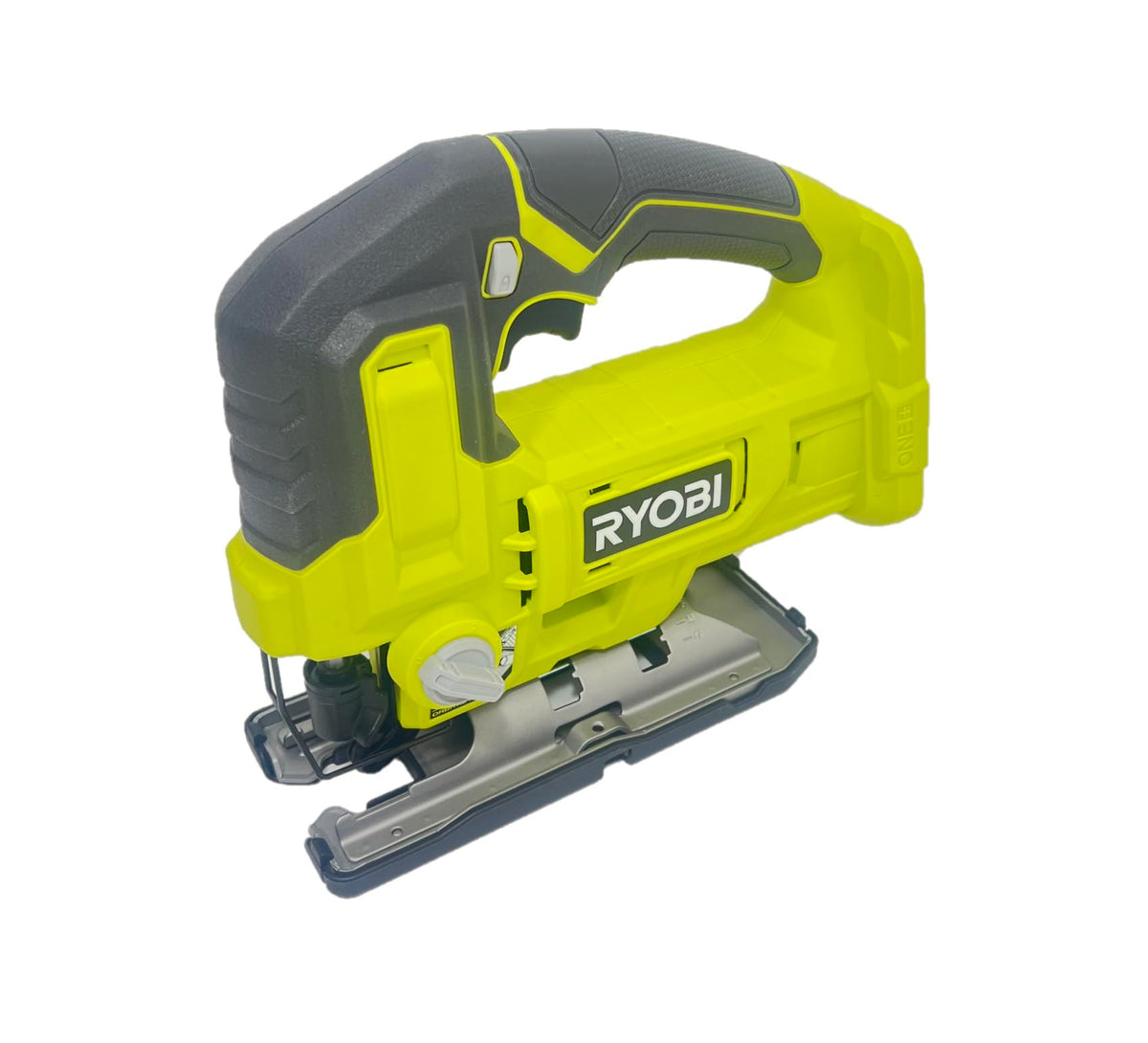 RYOBI jigsaw front view showing compact design and easy handling