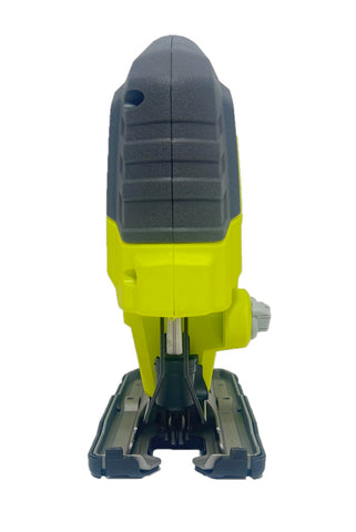 RYOBI jigsaw in workshop cutting wood for portable jobsite productivity