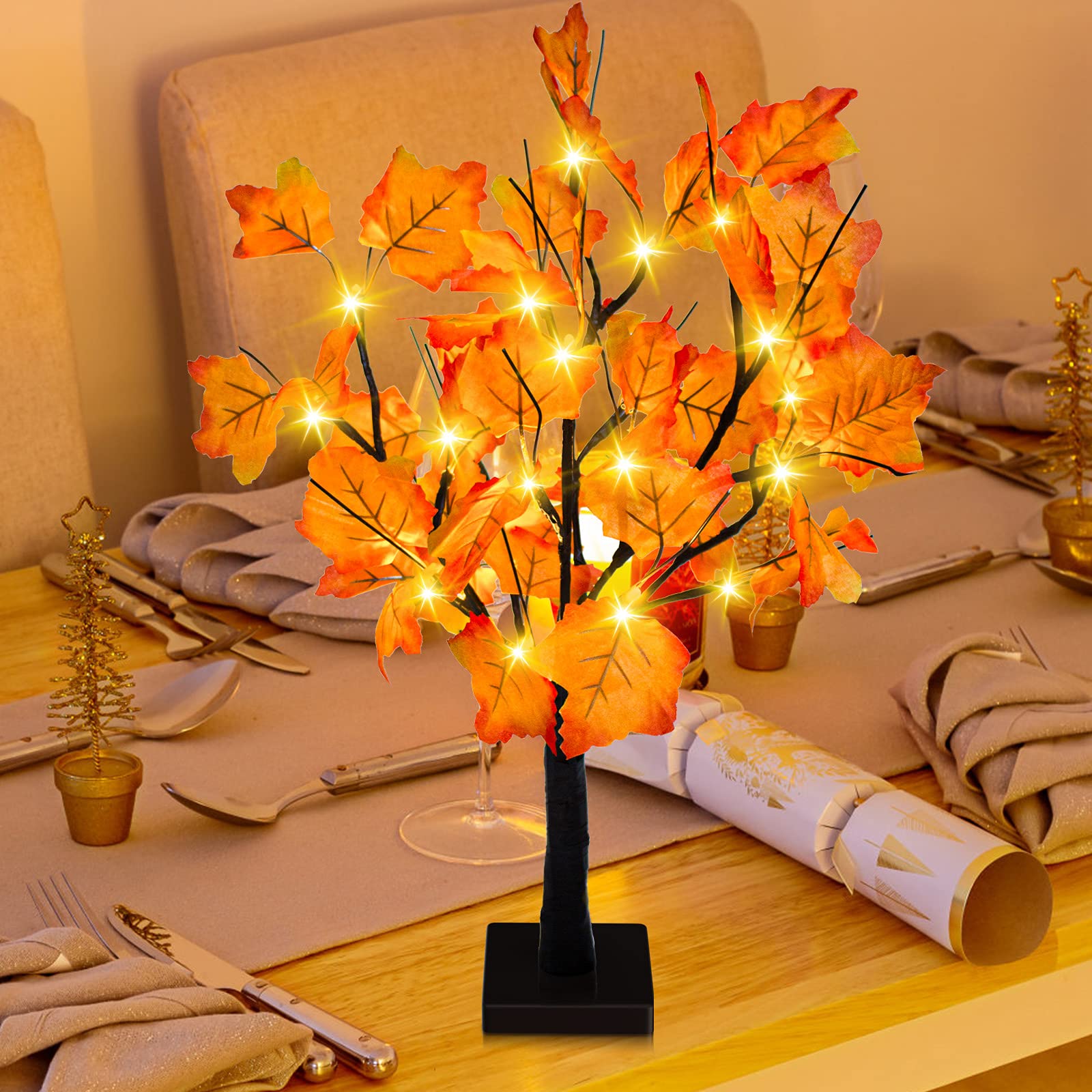 S-Union styled as a tabletop centerpiece adding harvest-season charm