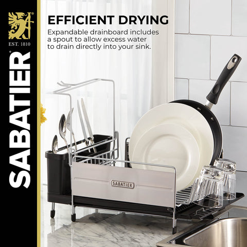 Sabatier utensil caddy organizing spoons and spatulas for faster drying benefit