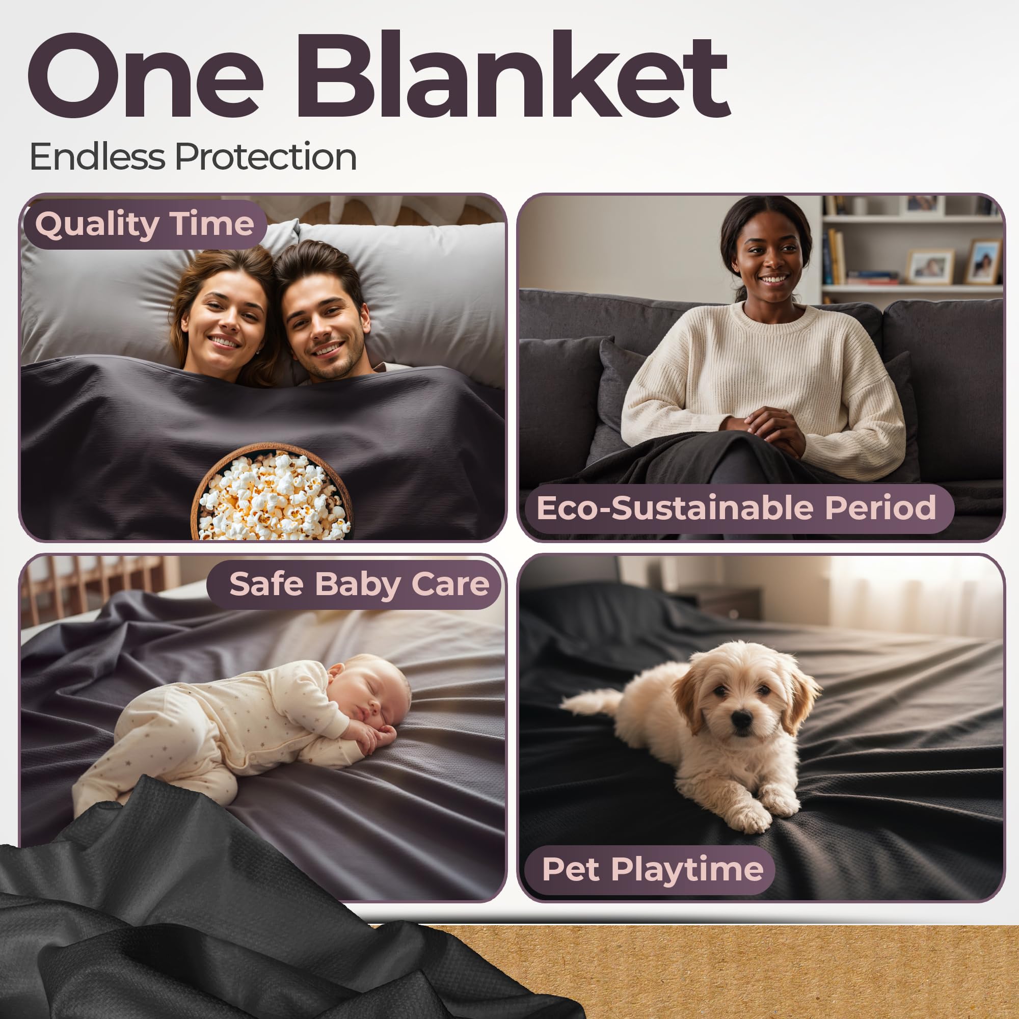 Sacred Weapon edge-to-edge queen fit demonstrates full mattress coverage benefit