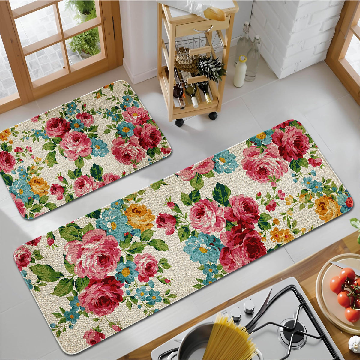 safarsa front packaging showing floral mats and set benefits