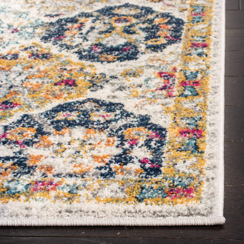 SAFAVIEH pile texture close-up showing dense fibers, offers durable low-shed benefit