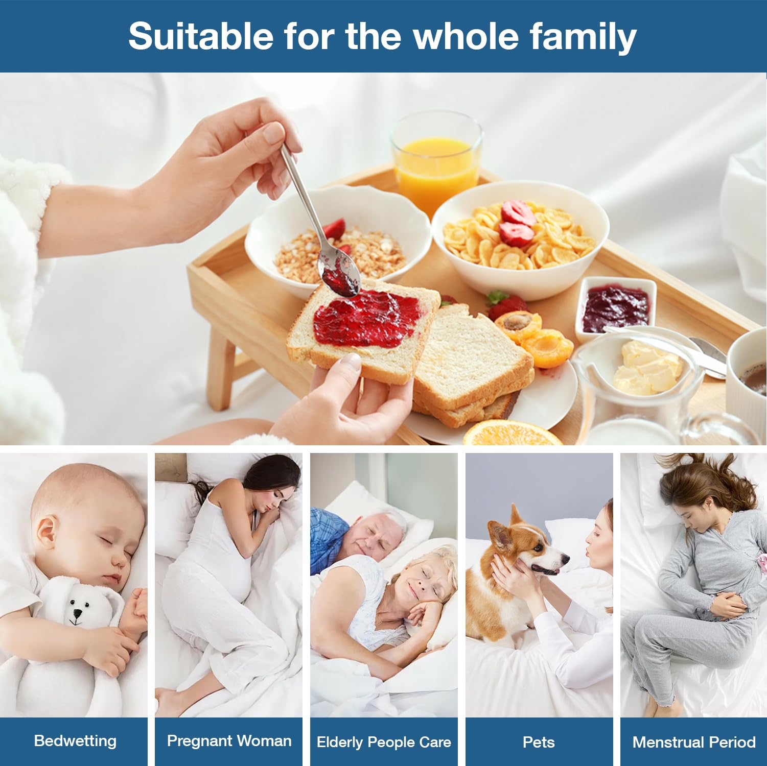Safe and Sound folded beside common item showing compact storage, easy care