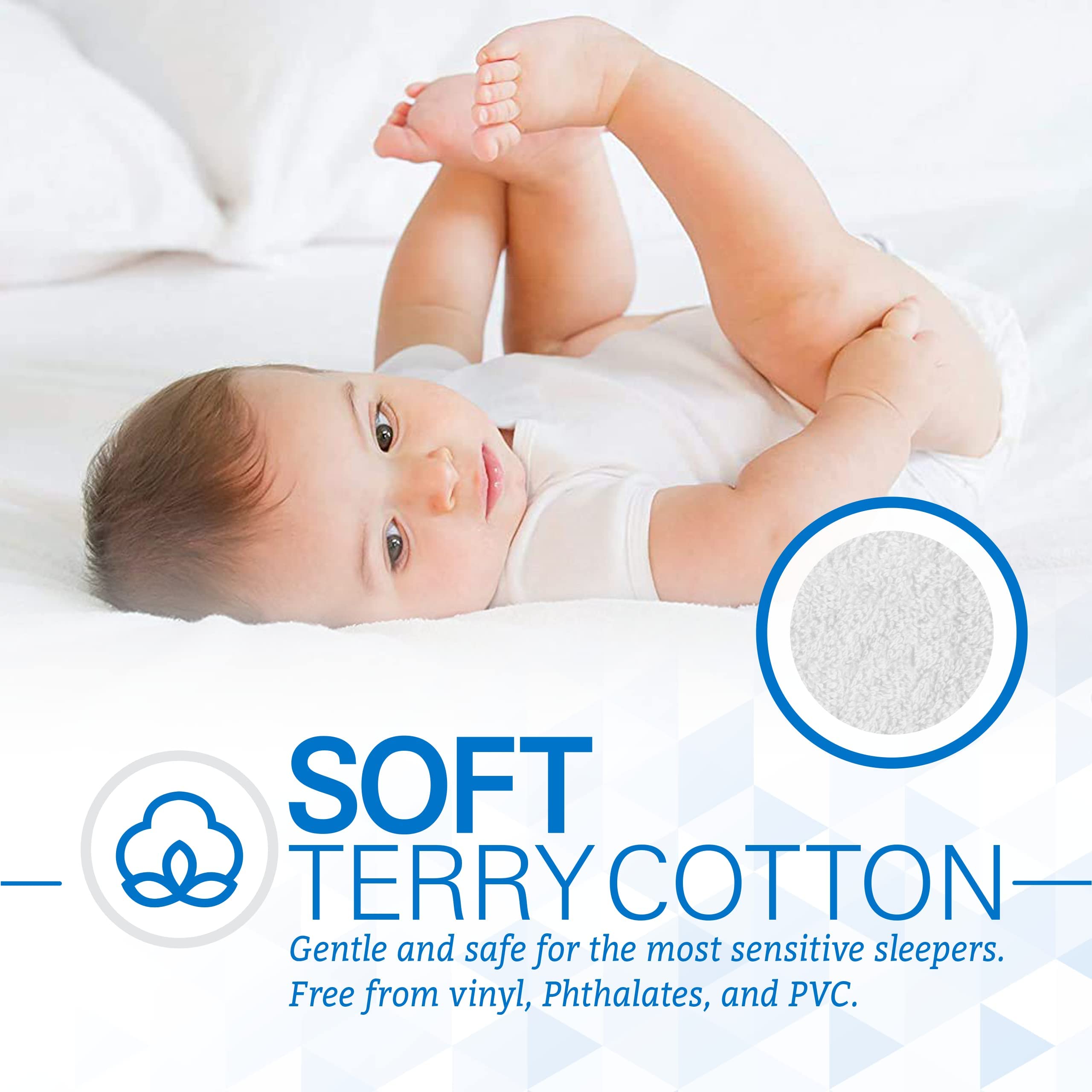 SafeRest in styled bedroom setting demonstrating hygienic, protective benefit