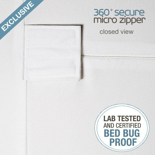 SafeRest in bedroom setting illustrating clean, protected sleep environment