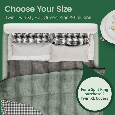 SafeRest Sleepure next to ruler showing accurate depth fit and scale benefit