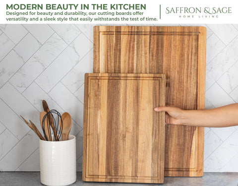 Saffron & Sage on kitchen counter demonstrating countertop display benefit