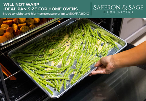 Saffron & Sage removable stainless rack image demonstrating airflow crisping