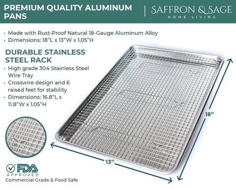 Saffron & Sage nesting tray and rack showing compact storage advantage