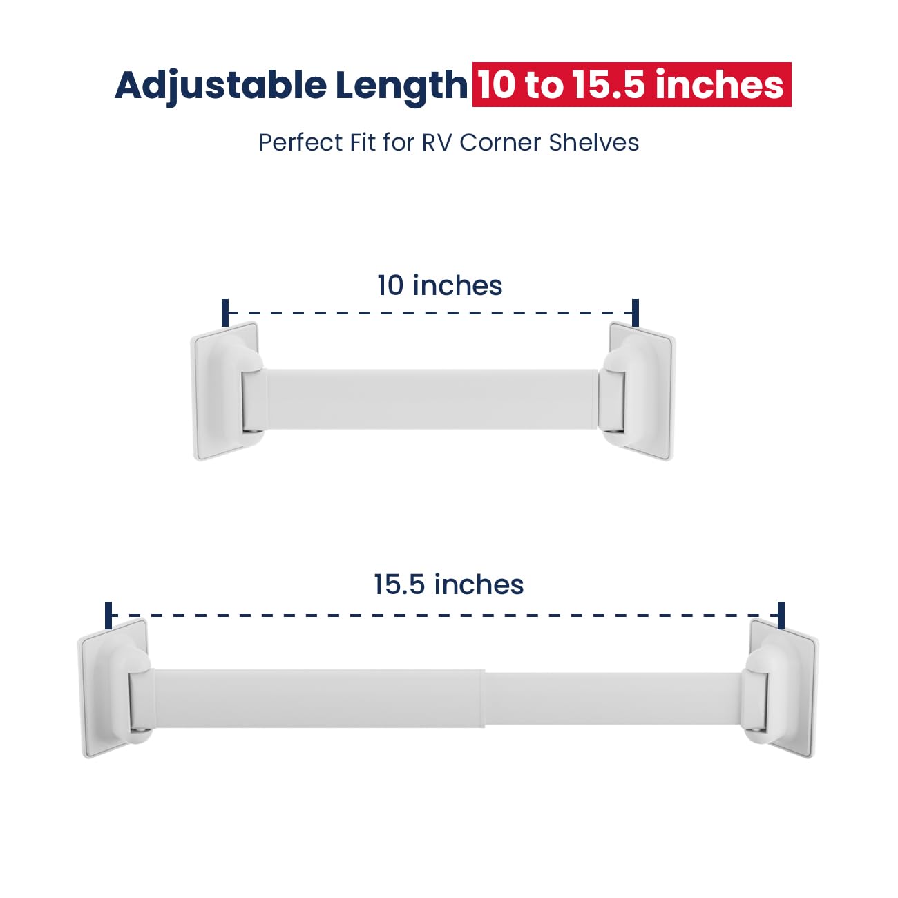 Safoner close-up of extendable aluminum rod highlighting durability and rust resistance