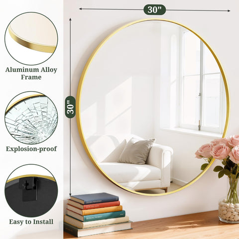 SageNest gold frame close-up showing metal finish and corrosion resistance benefit