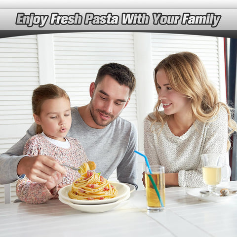 Sailnovo lifestyle shot serving pasta to show homemade freshness and appeal