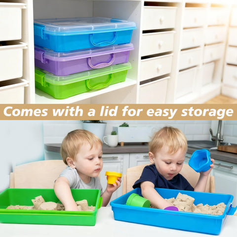 SailStart stacked trays on shelf illustrating compact space-saving storage