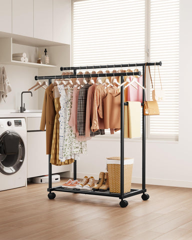 Sakugi in bedroom lifestyle setting illustrating practical wardrobe solution