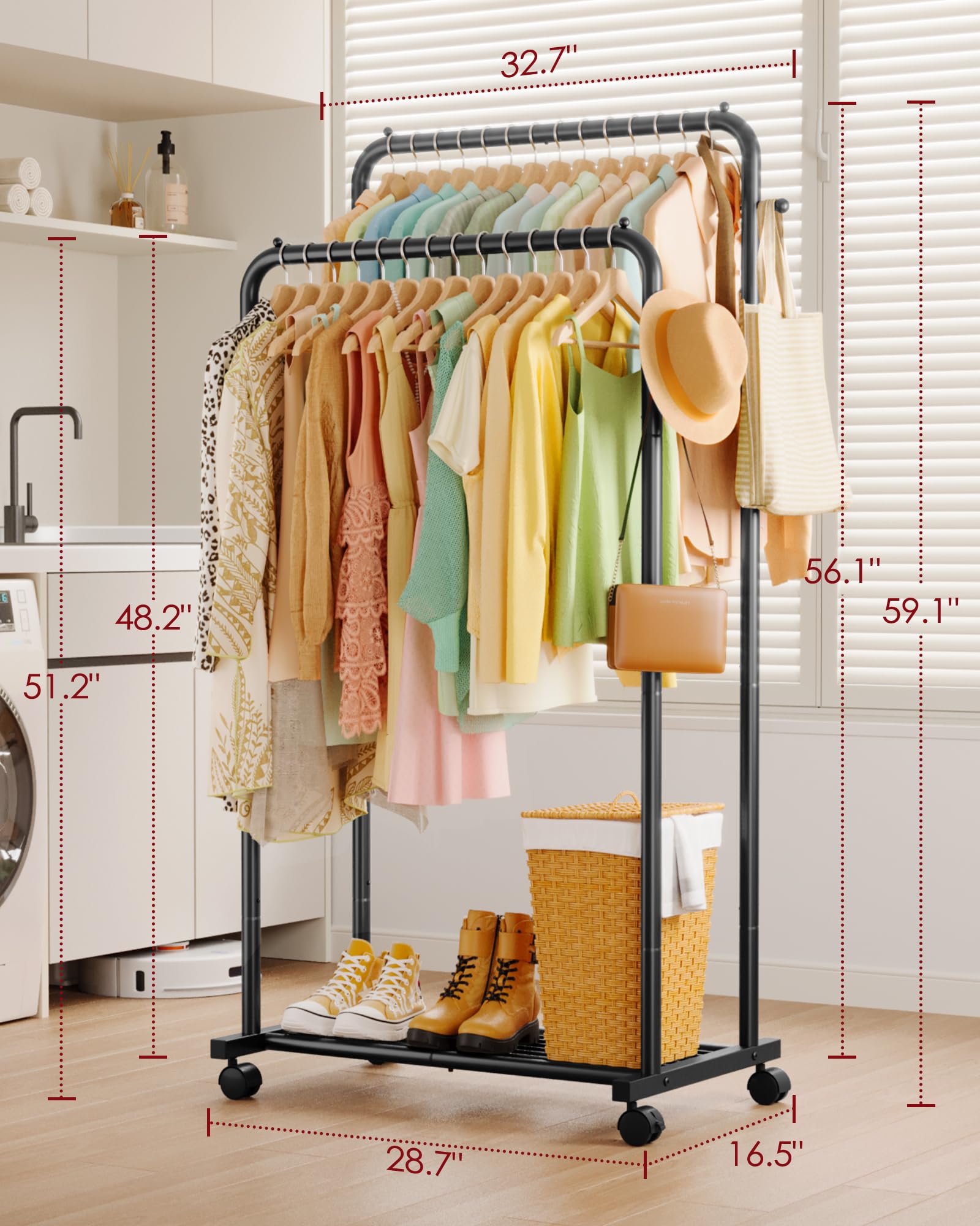 Sakugi mesh shelf close-up highlighting stable support that prevents items slipping