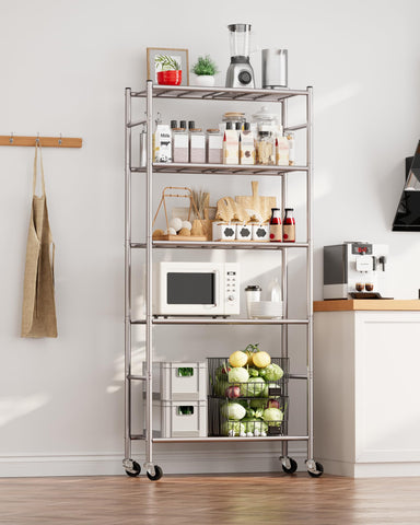 Sakugi close-up of mesh shelf detail highlighting easy-clean surface and durability benefit