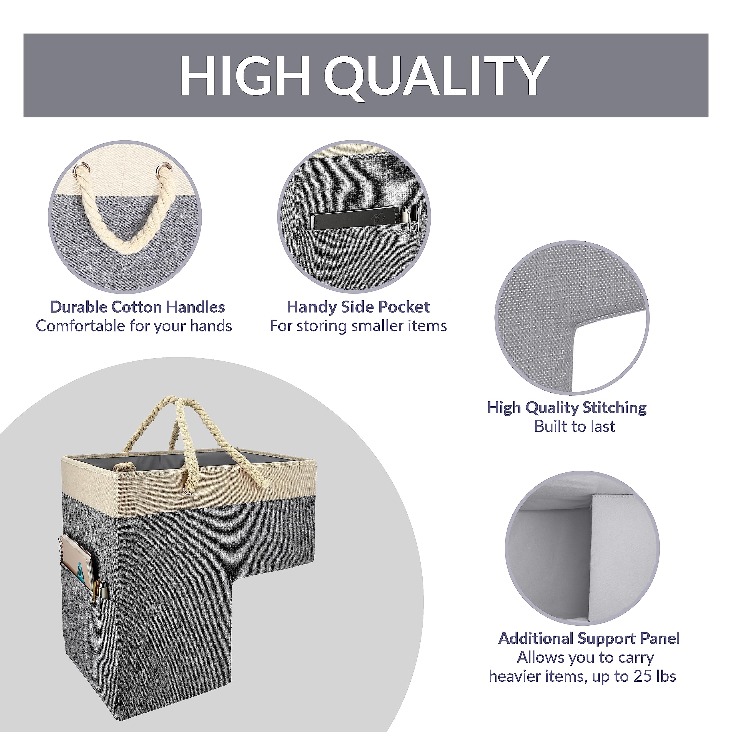 SAM AND MABEL folded flat for compact storage and space saving
