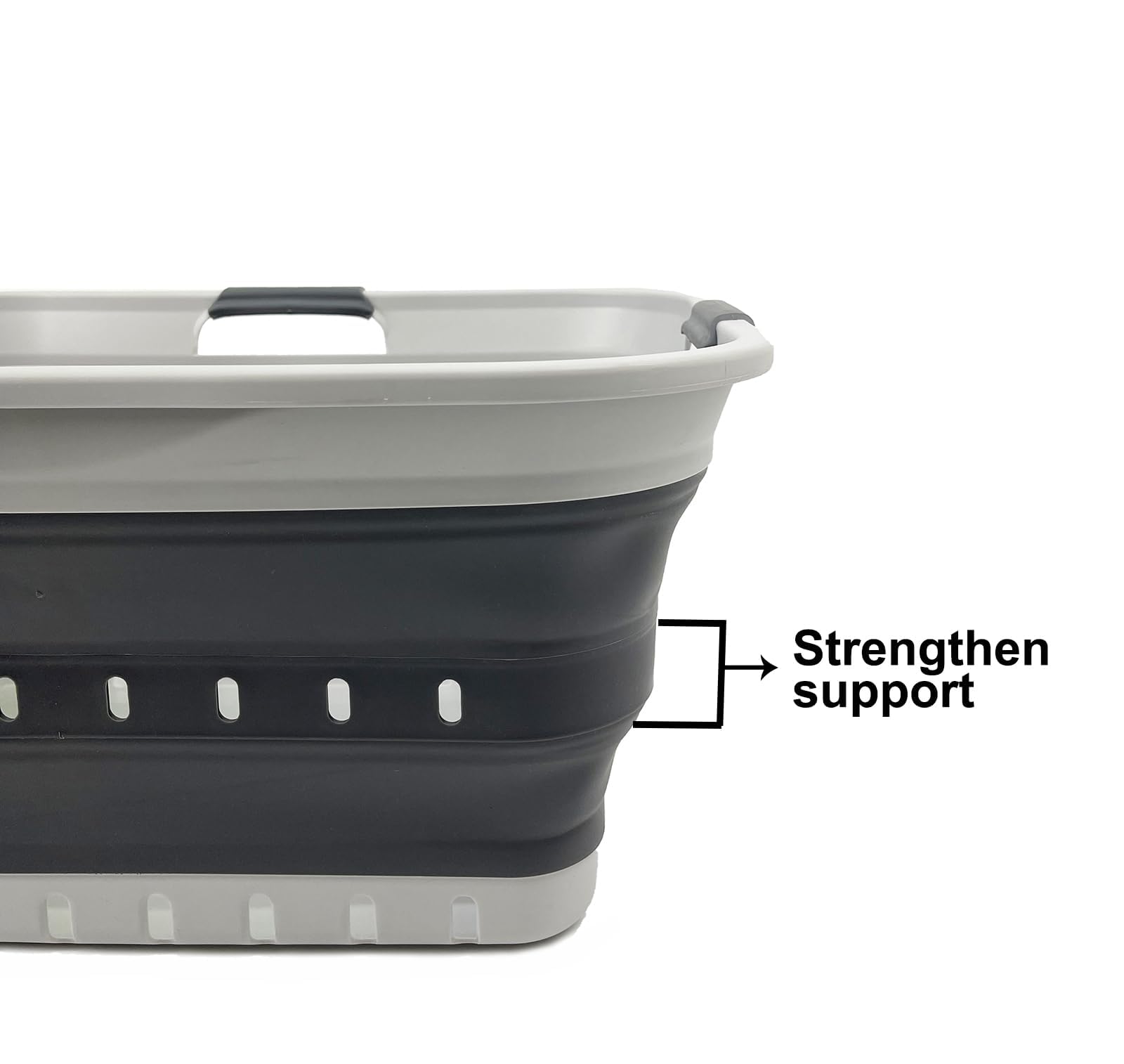 SAMMART base and wall detail showing rigid upright support benefit