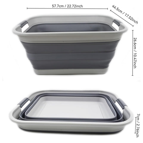 SAMMART folded flat to 3 inches demonstrating compact storage benefit