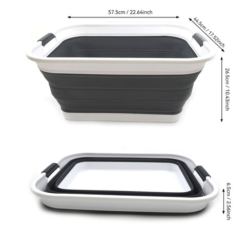 SAMMART folded flat in cabinet illustrates space-saving storage benefit