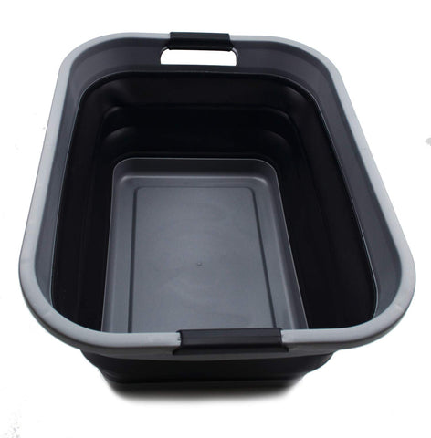 SAMMART front view showing rectangular hamper and portable benefit