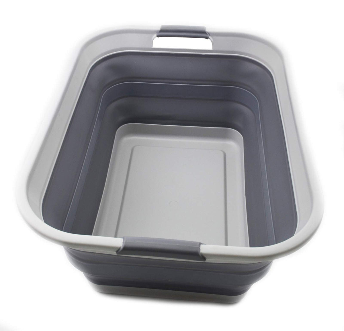 SAMMART front view showing the basket and benefits of space-saving