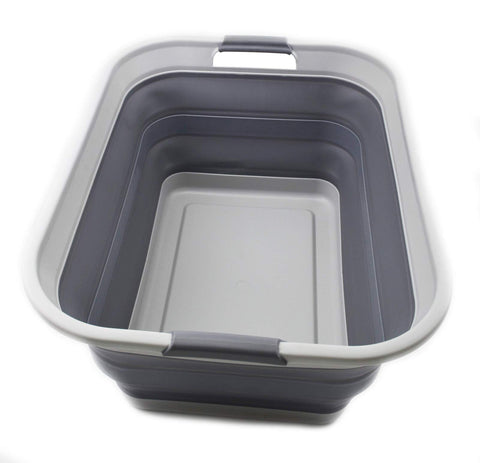 SAMMART front view showing the basket and benefits of space-saving