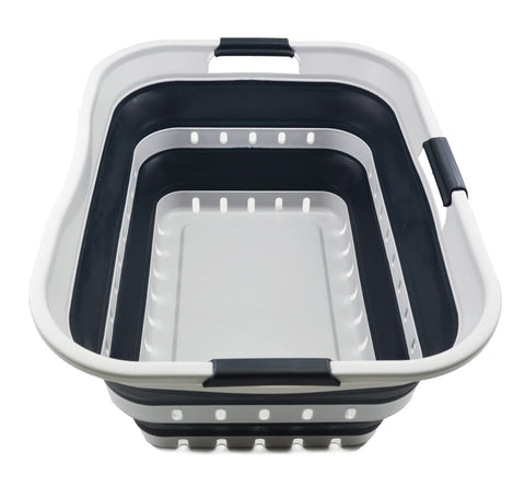 SAMMART front view folded out shows roomy capacity and upright support