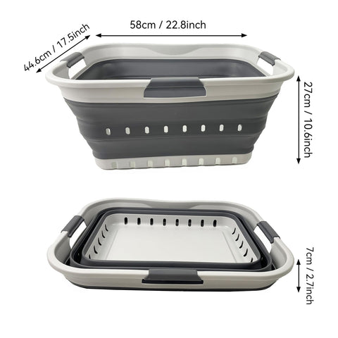 SAMMART in bathroom used as laundry hamper for tidy storage benefit