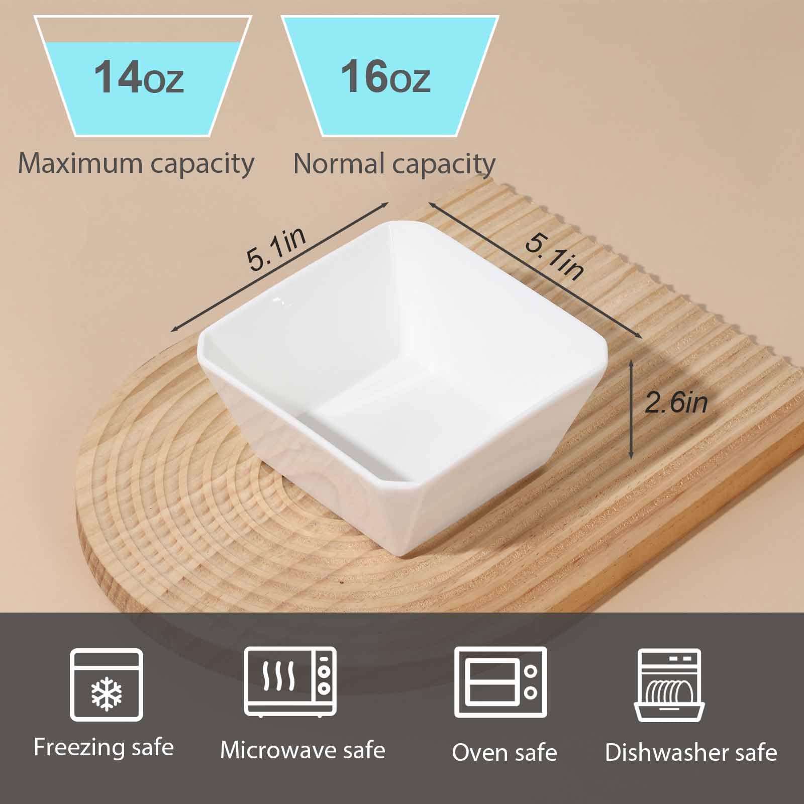 Samsle side profile showing square silhouette and sturdy porcelain construction benefit