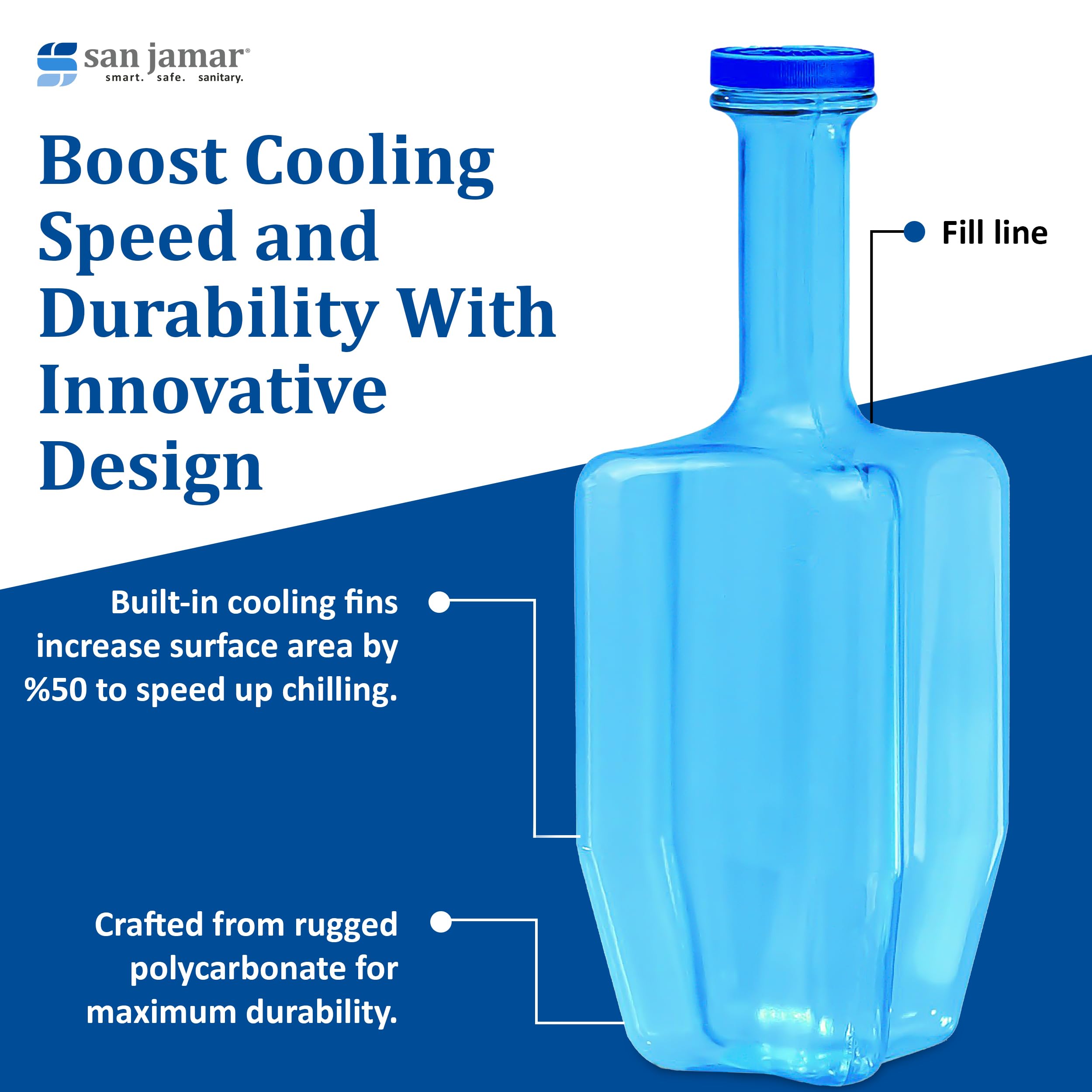 San Jamar threaded cap and gasket detail protecting against leaks benefit