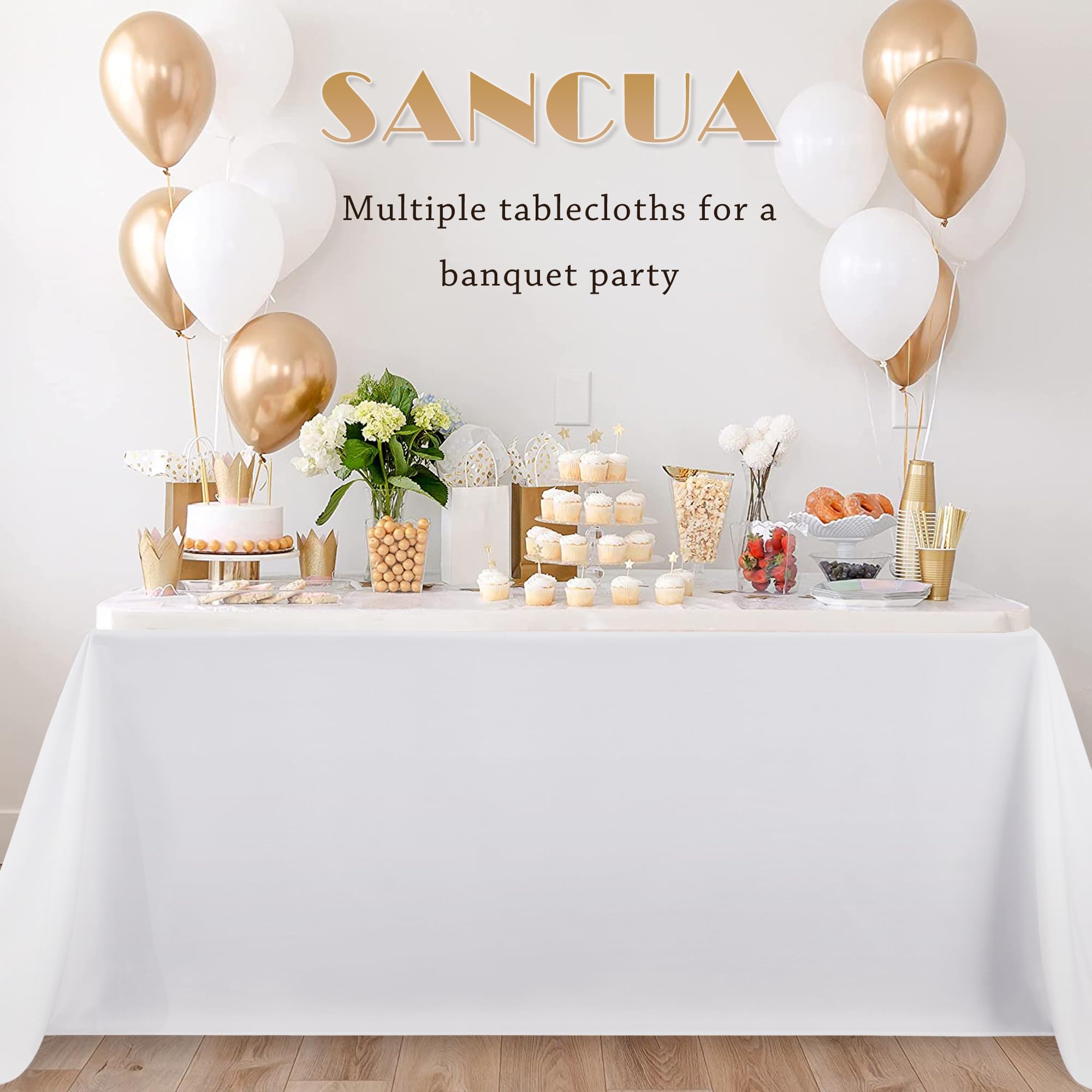 sancua iron-smooth finish detail showing wrinkle-free presentation